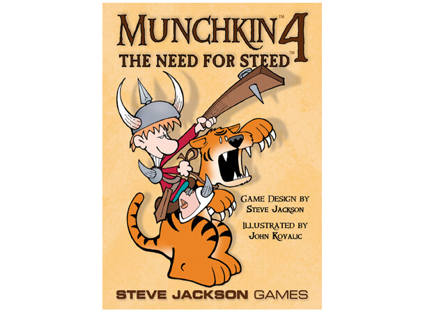 Munchkin 4 The Need for Steed Ekspansion til Munchkin 